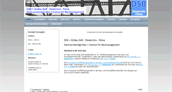 Desktop Screenshot of dsb-iqbau.de