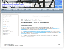 Tablet Screenshot of dsb-iqbau.de